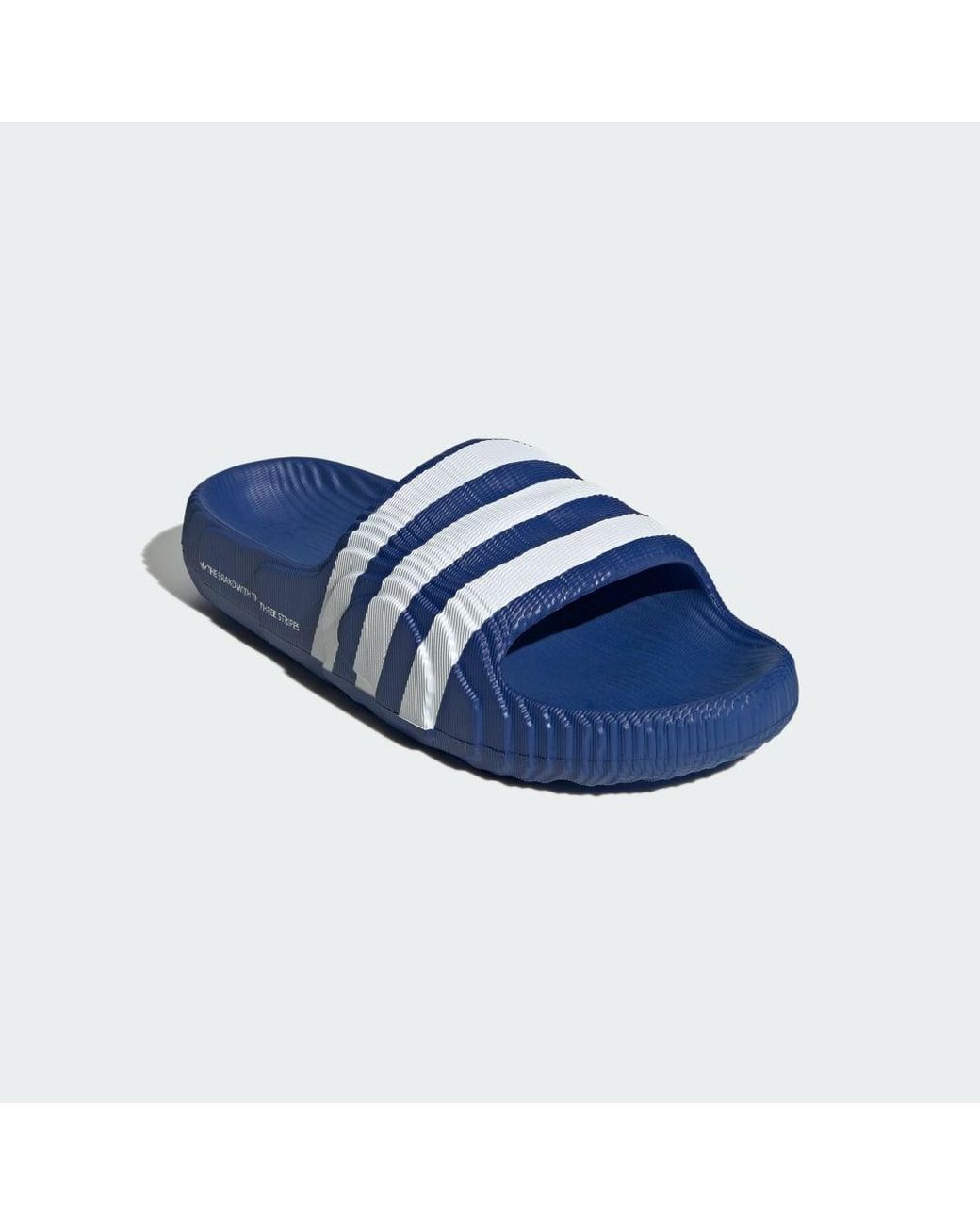 Adidas Blue Adilette 22 Slides