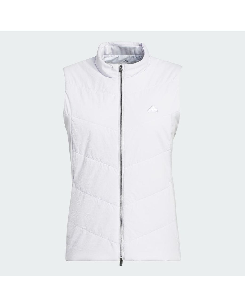 Adidas White Ultimate365+ Course Control Quilted Vest