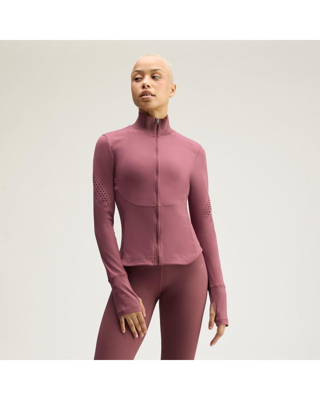 Adidas Red By Stella Mccartney Training Midlayer Jacket