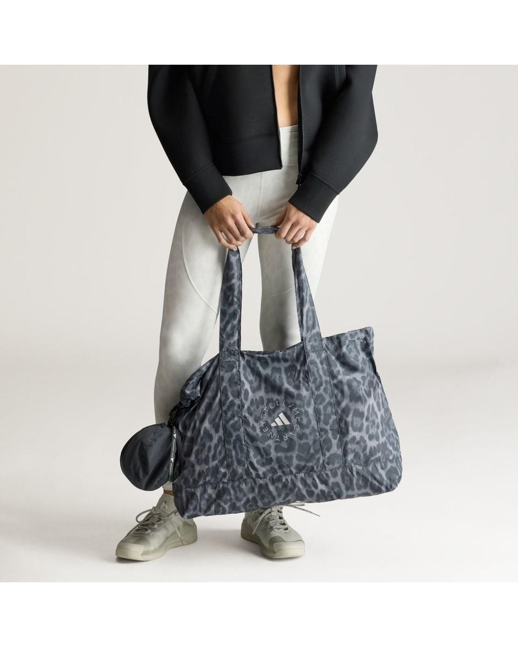 Adidas Black By Stella Mccartney Packable Tote Shoulder Bag