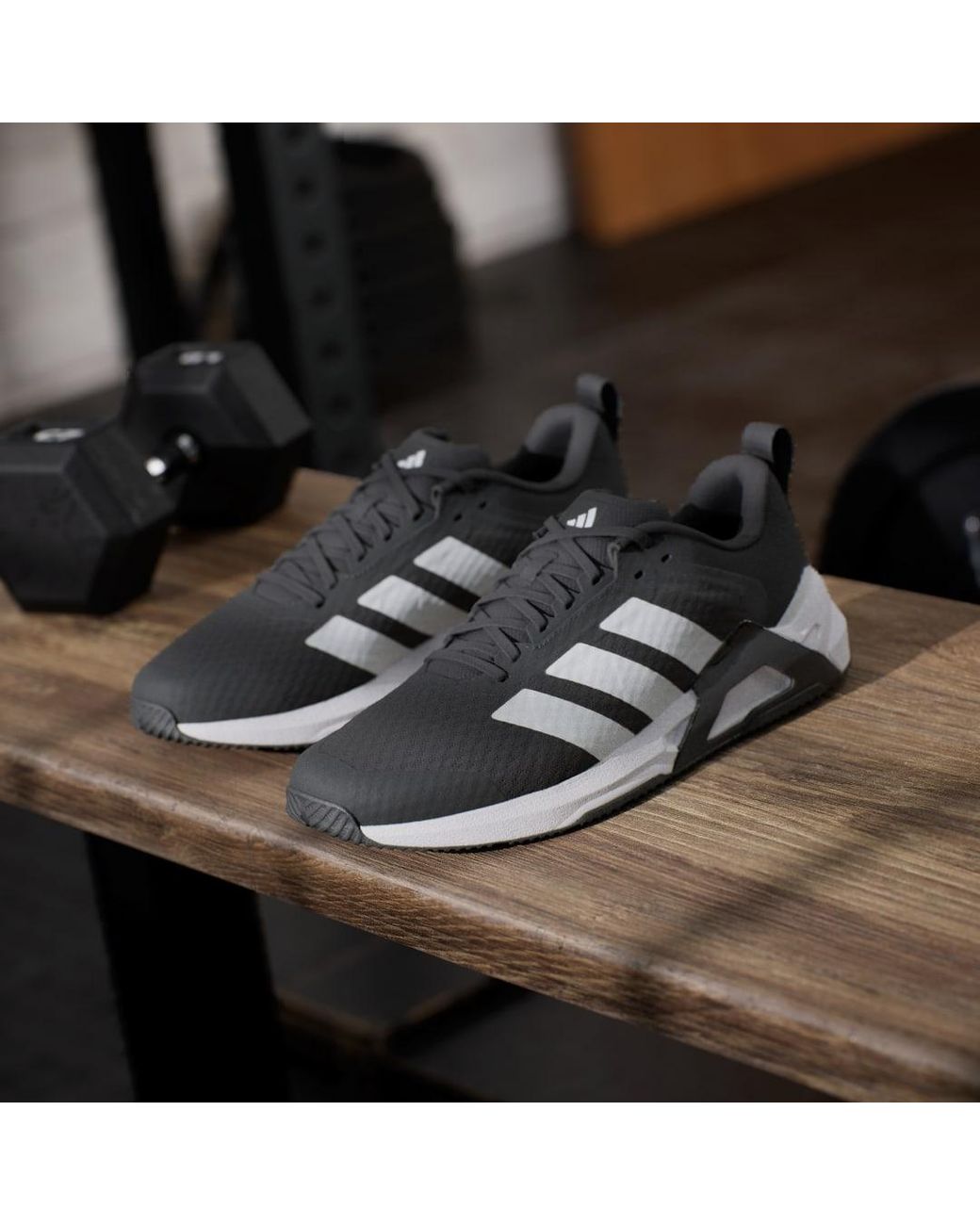 Adidas Black Dropset Control Training Shoes for men