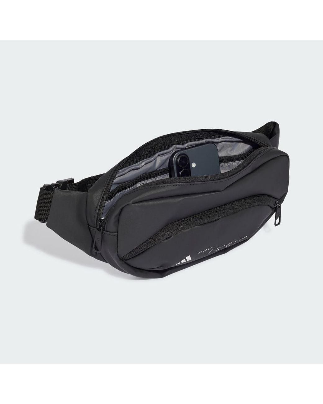 Adidas Black Hybrid Waist Bag
