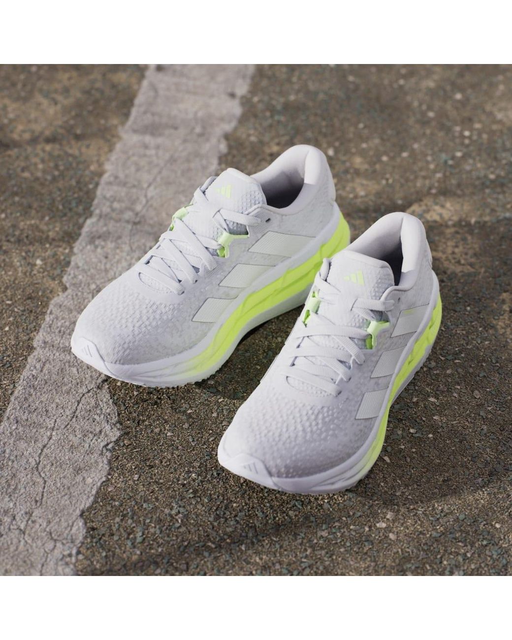 adidas Adistar 4 Running Shoes in Yellow | Lyst UK