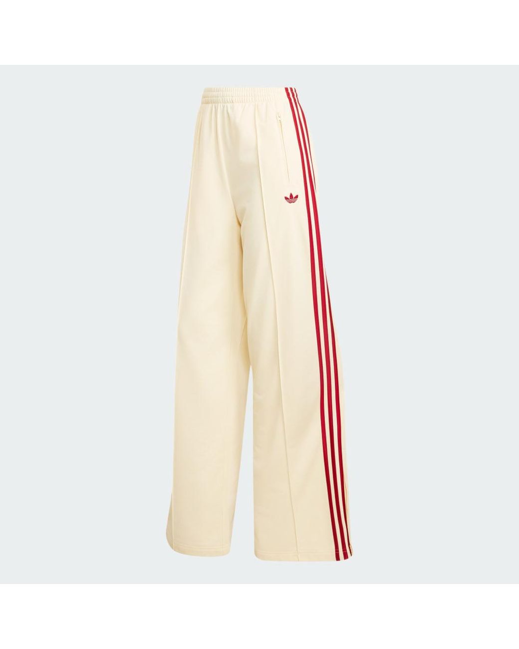 Adidas Natural Pants Adidas Firebird Loose Tracksuit Pants Warm Vanilla/ Team Victory