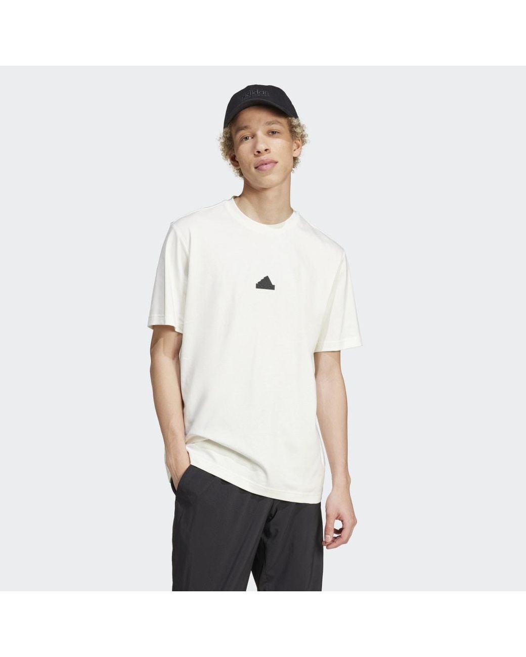 Adidas White City Escape Graphic Tee for men