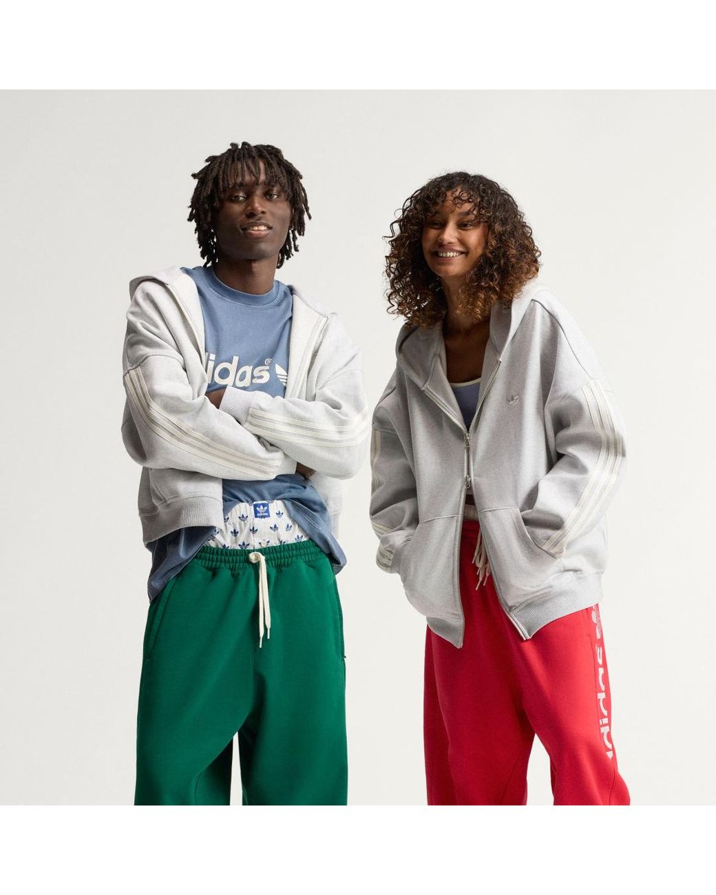 Adidas Green Adisignature 3 Stripes Full Zip Hoodie