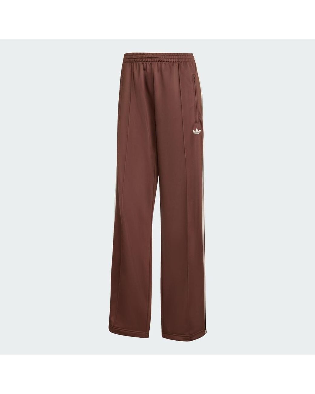 Adidas Brown Adicolor Classic Firebird Loose Track Tracksuit Bottoms