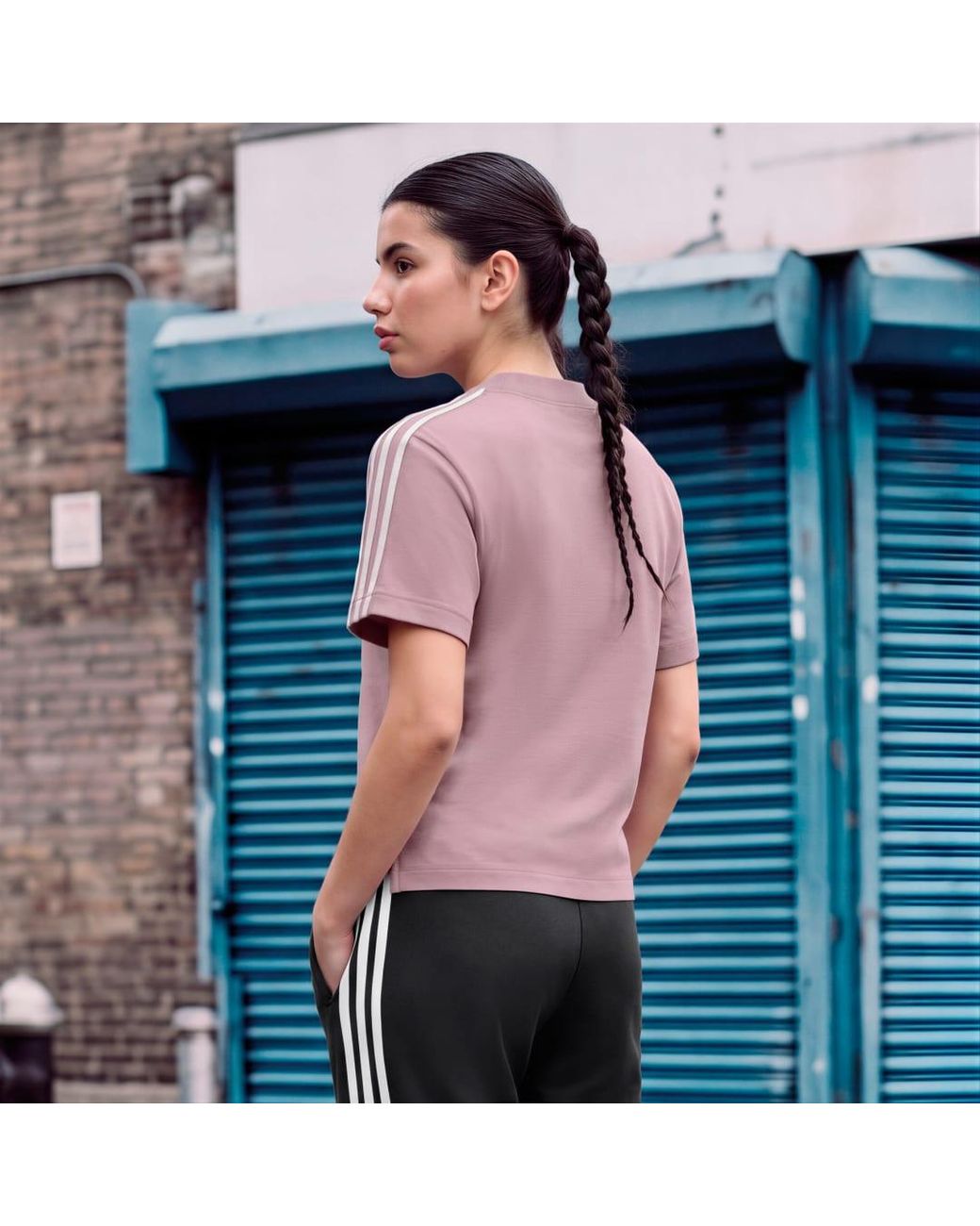 Adidas Red Kit 3-Stripes T-Shirt