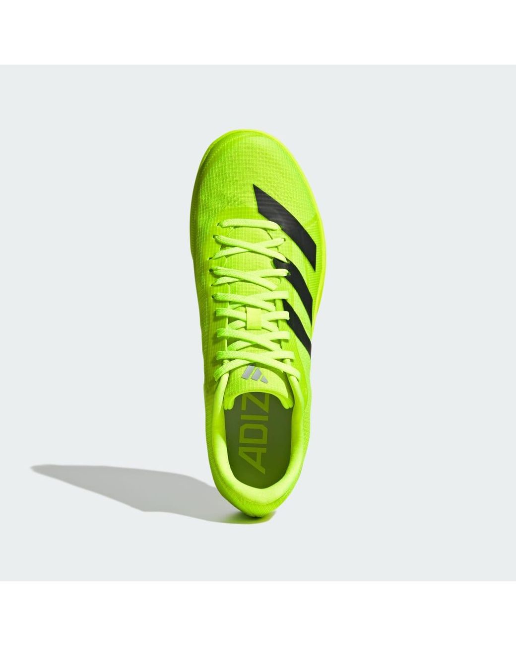 Adidas Yellow Adizero Long Jump Shoes