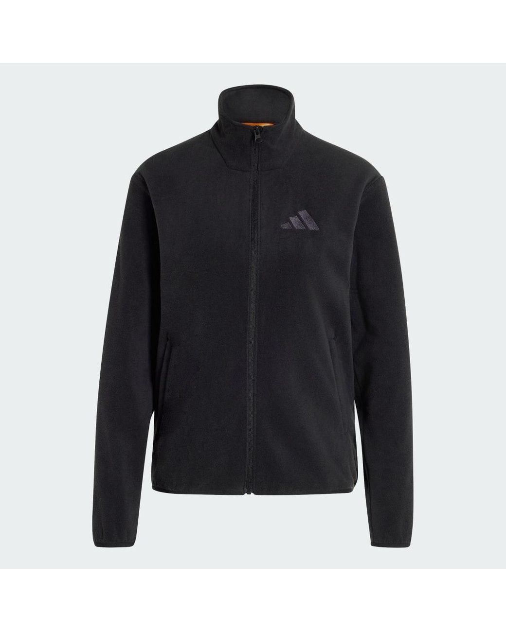 Adidas Black Terrex Multi Essentials Full Zip Fleece Jacket