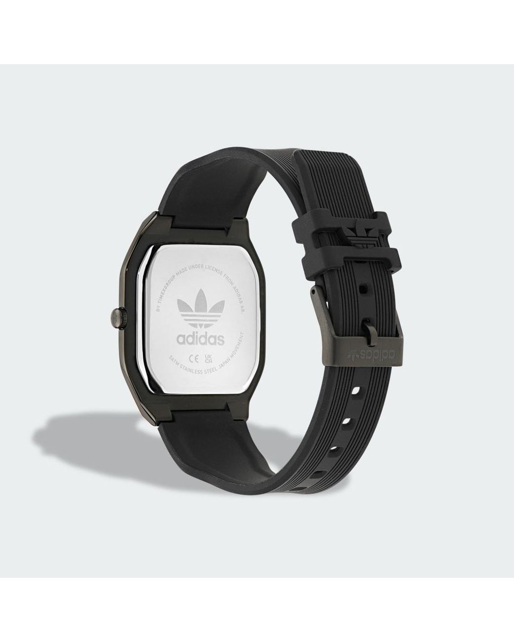 Adidas Black City Tech Square Ps Watch