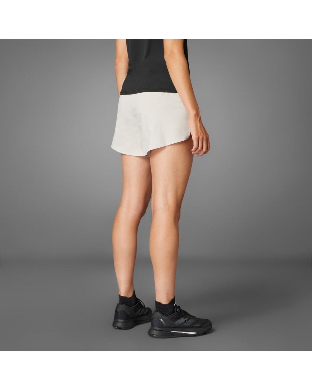 Adidas Black Adizero Essentials Running Short