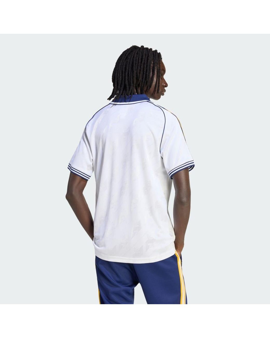 Adidas White Real Madrid Originals Jersey for men