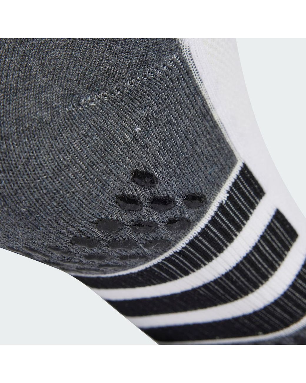 Adidas Blue Performance Grip Climacool Cushioned Crew Socks 3 Pairs