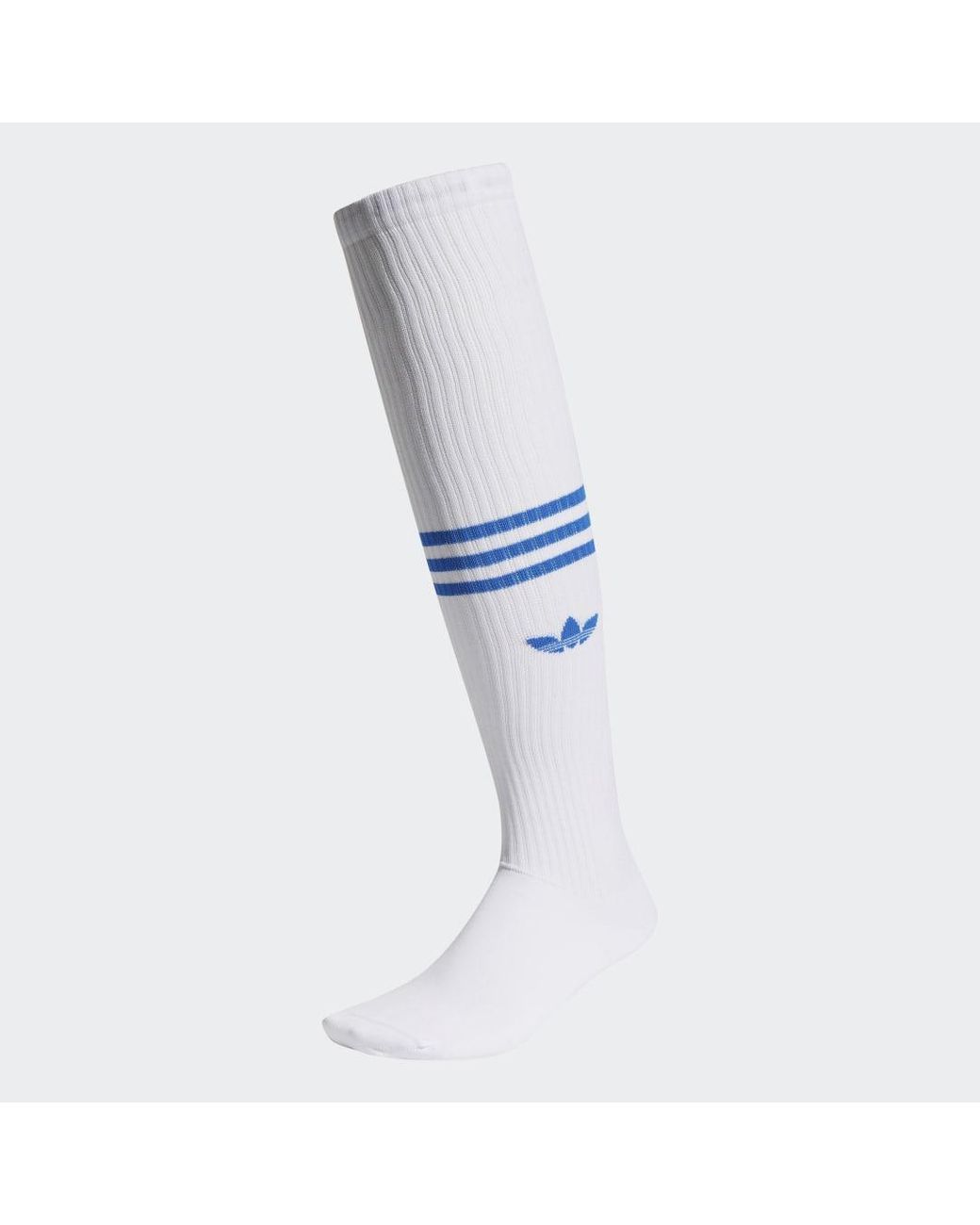 adidas Synthetik Thigh-High Socken in Weiß | Lyst DE