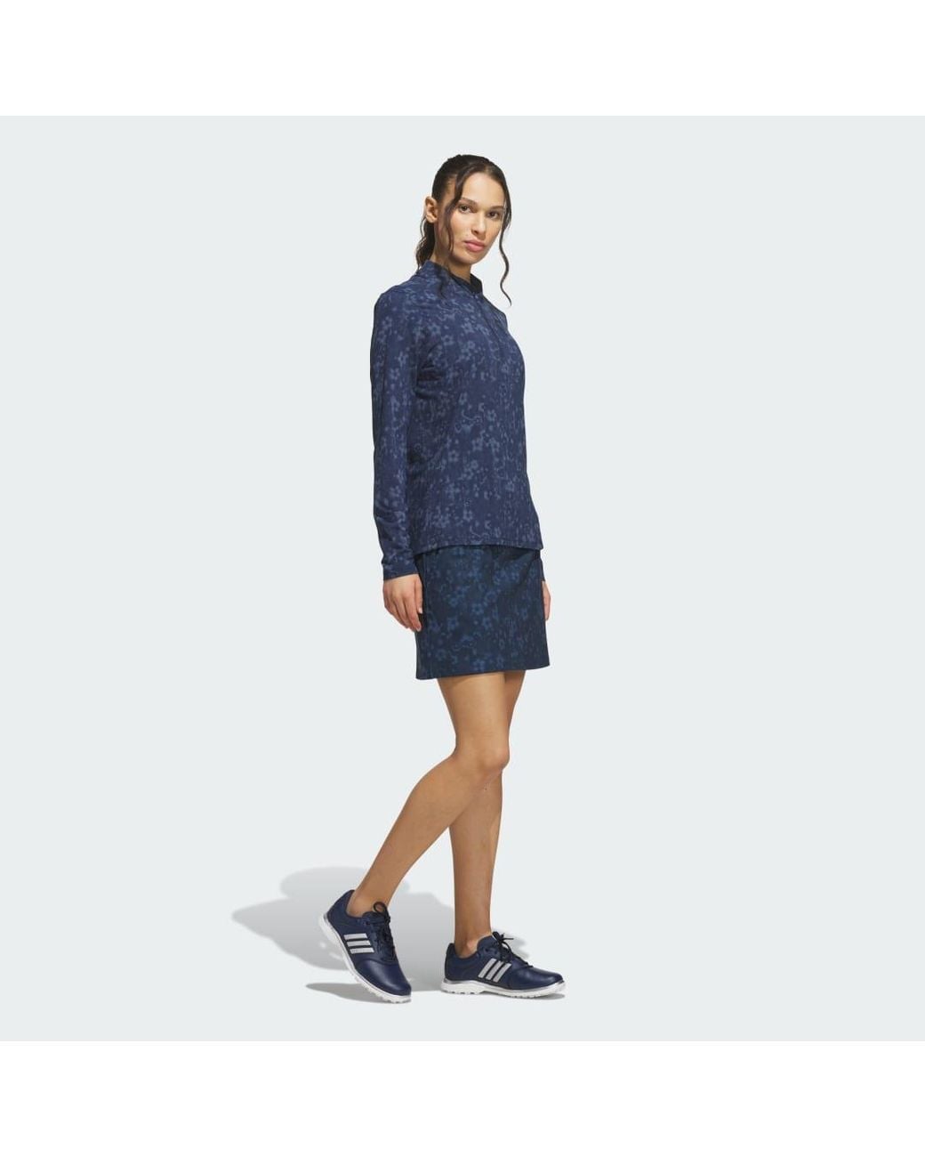 Adidas Blue Ultimate365 Printed Knit Skirt