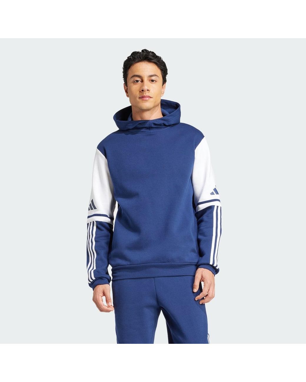 Adidas Blue Squadra 25 Sweat Hoodie for men