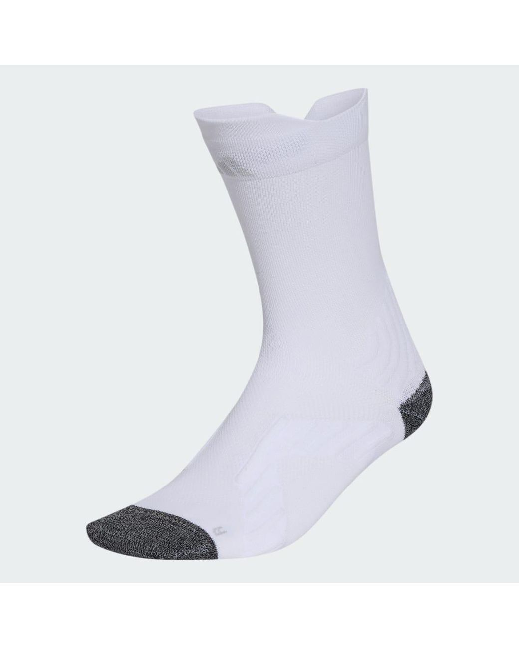 Adidas White Running Comfy Crew Sock
