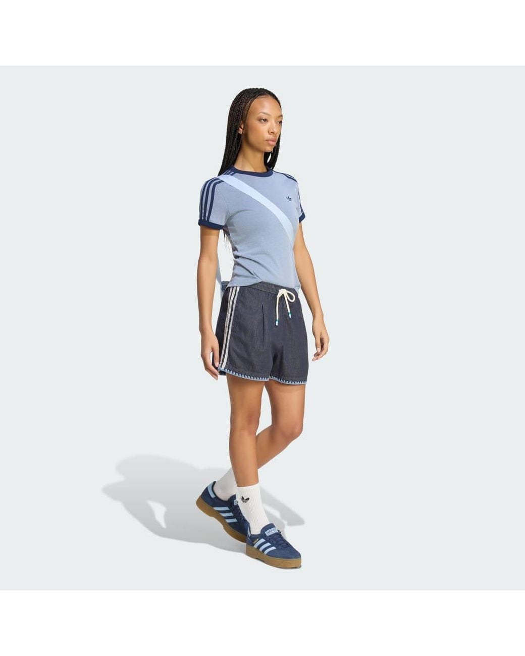 Adidas Blue Lifestyle Resort S Shorts W Kx0747