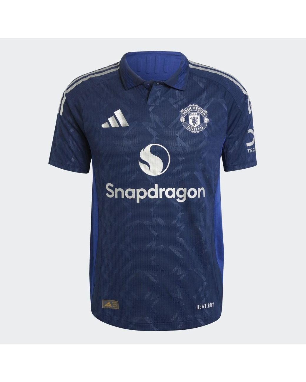 Adidas Originals Blue Manchester United 24/25 Away Authentic Jersey for men