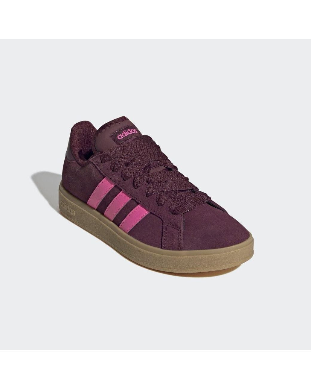 Adidas Pink Grand Court Base 00S Shoes