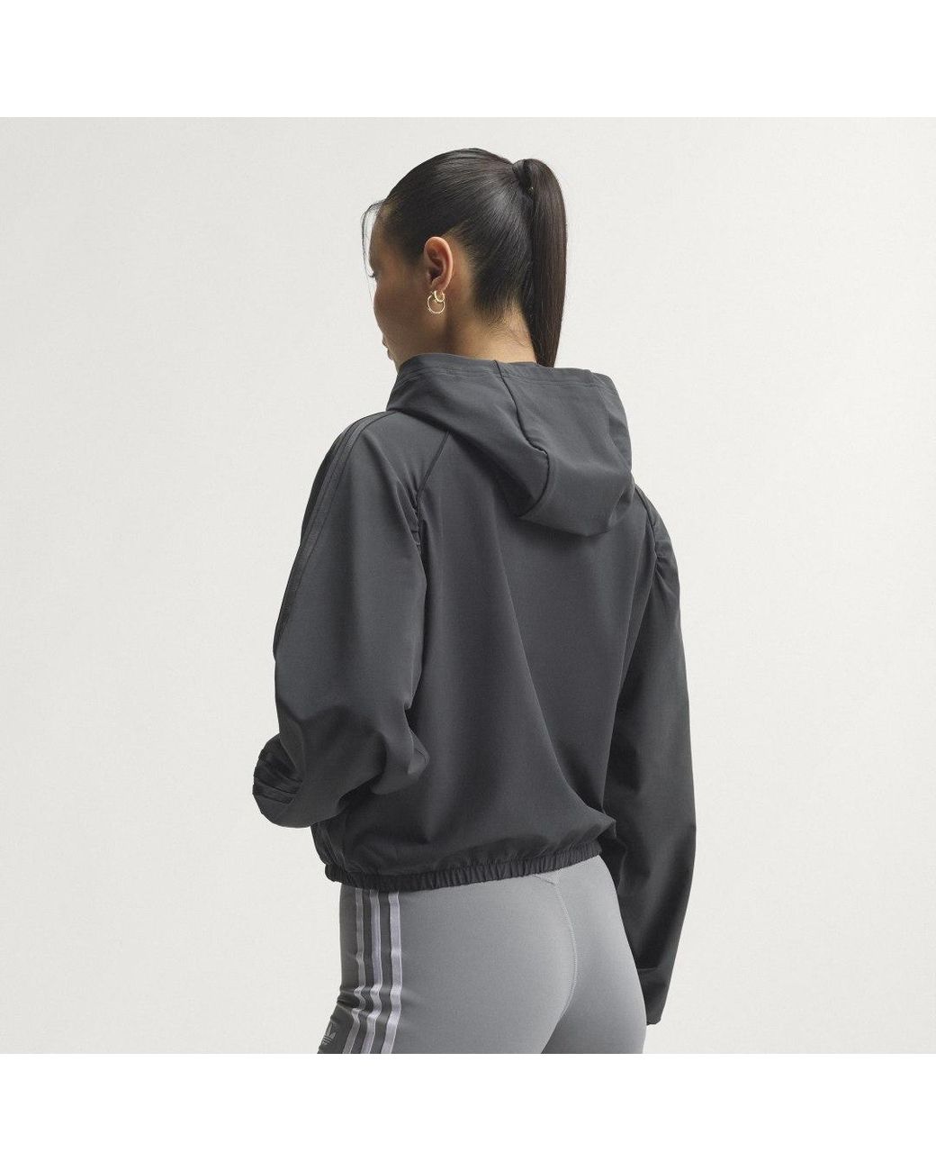 Adidas Black Originals Sport Coverup Jacket