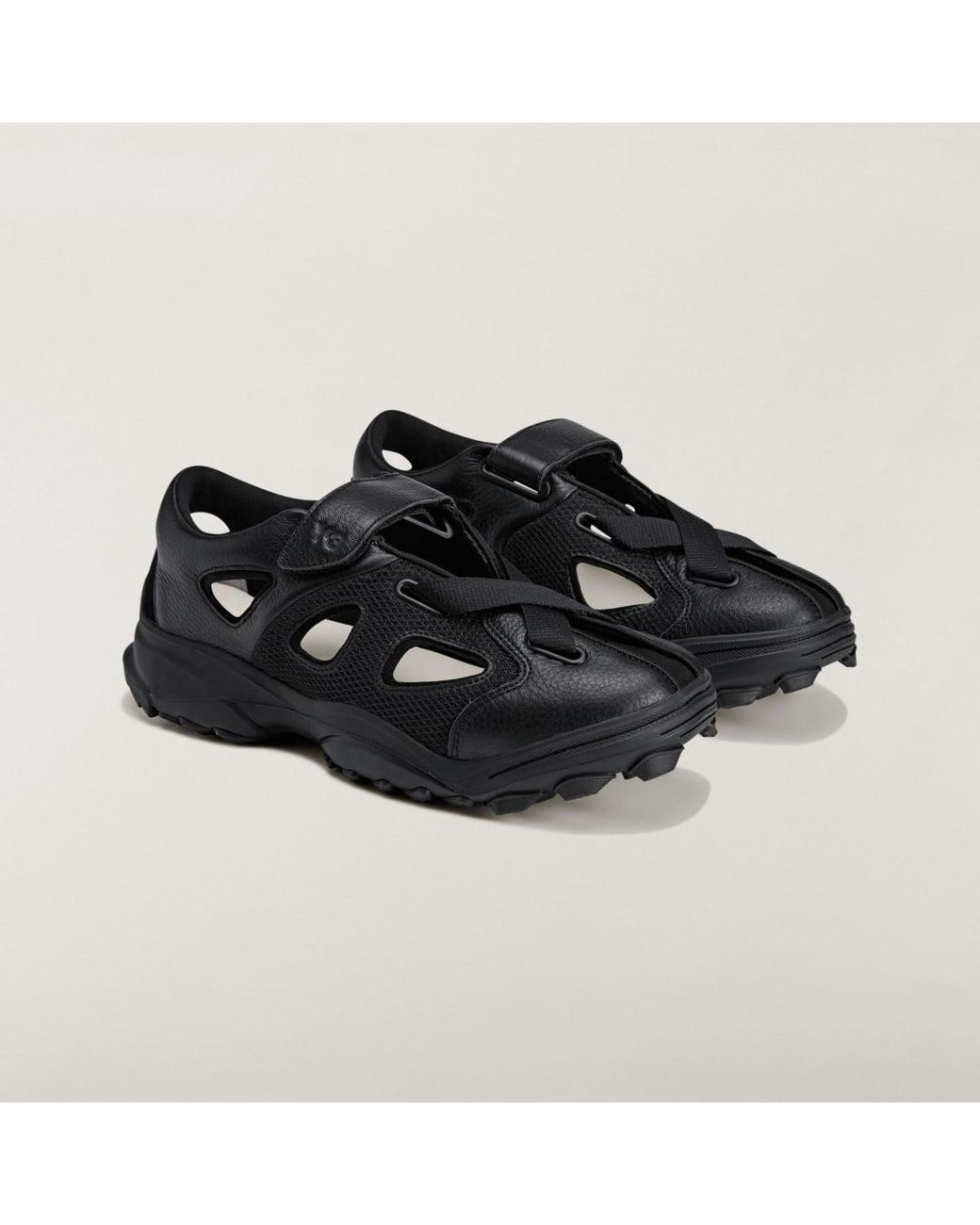 Adidas Black Y-3 Gsg9 Sandal