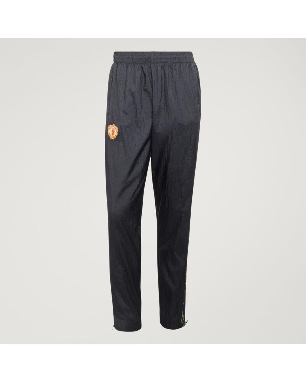 Adidas Black Manchester United Woven Pant 90 for men