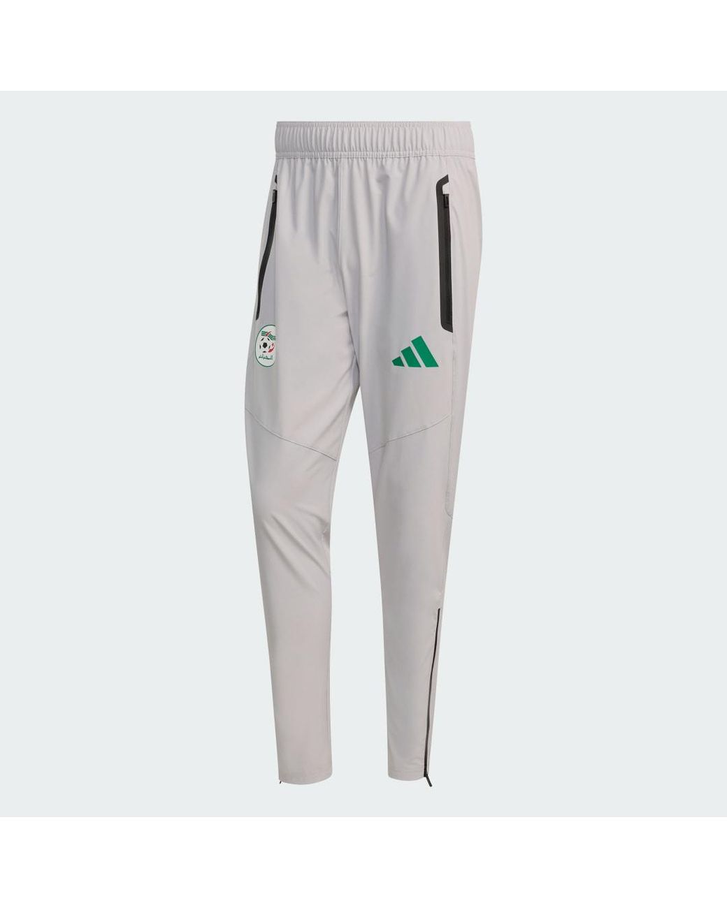 Adidas Gray Algeria Tiro Tech Tracksuit Bottoms for men