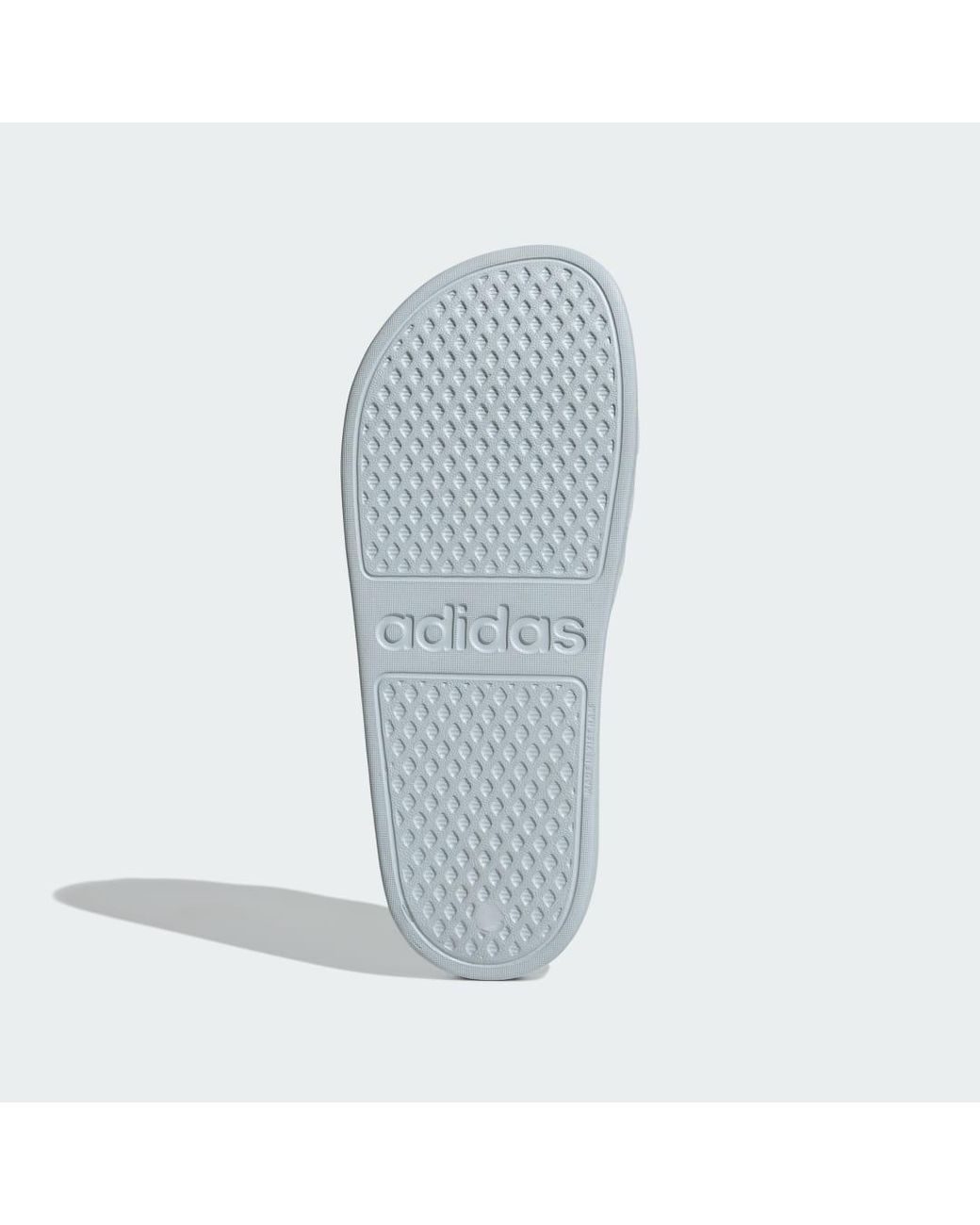 Adidas Blue Adilette Aqua Slides
