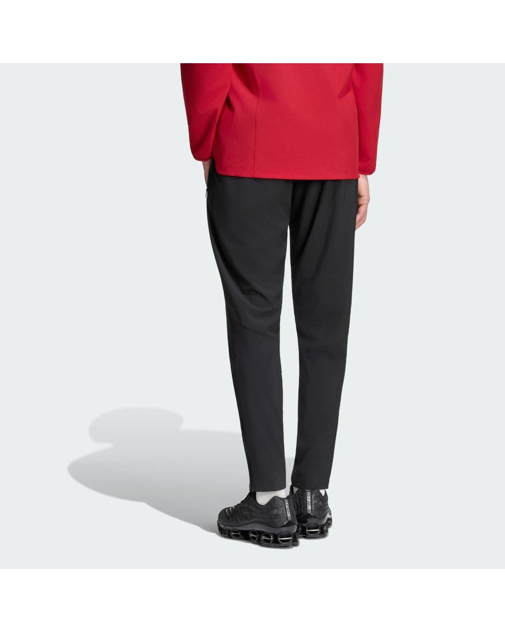 Adidas Blue As Roma Tiro Travel Tracksuit Bottoms for men