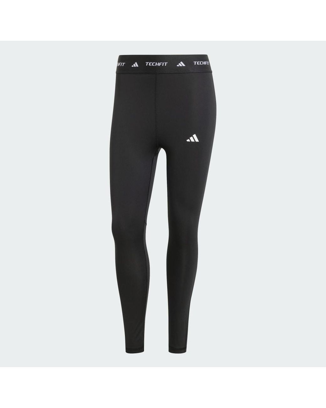 Adidas Black Techfit 7/8 Leggings