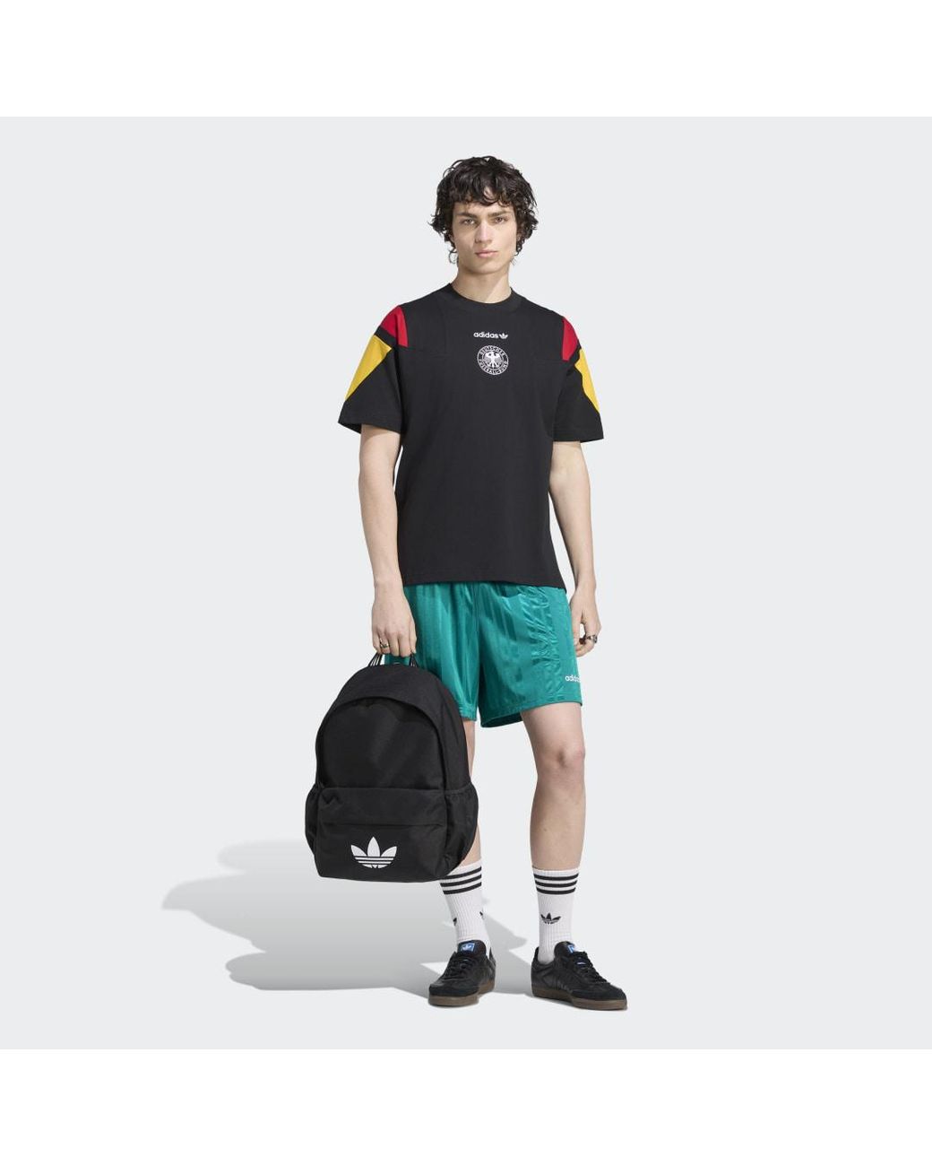 Adidas Originals Black Germany Eqt T-Shirt for men