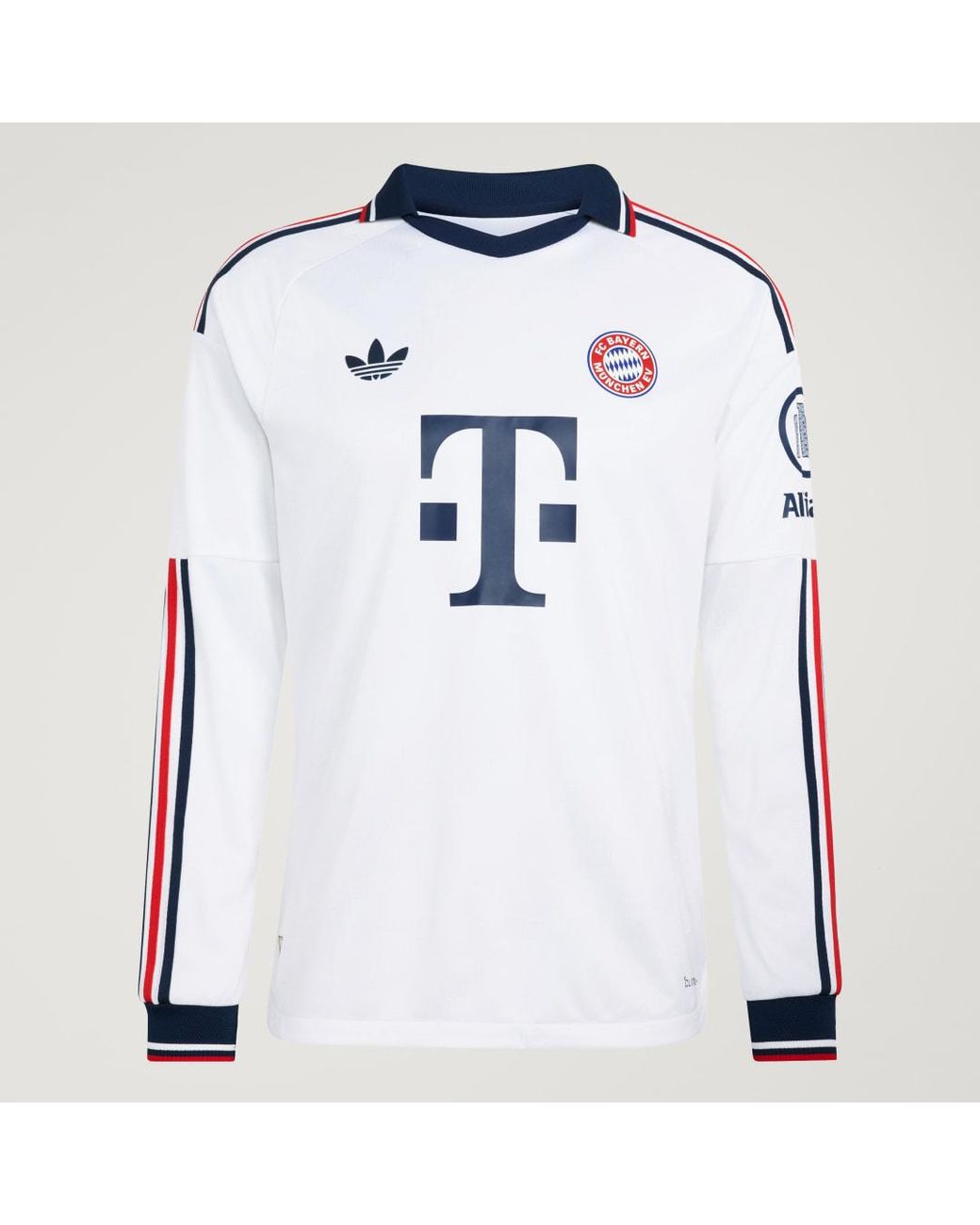 Adidas Blue Fc Bayern 26/27 Away Authentic Jersey Longsleeve for men