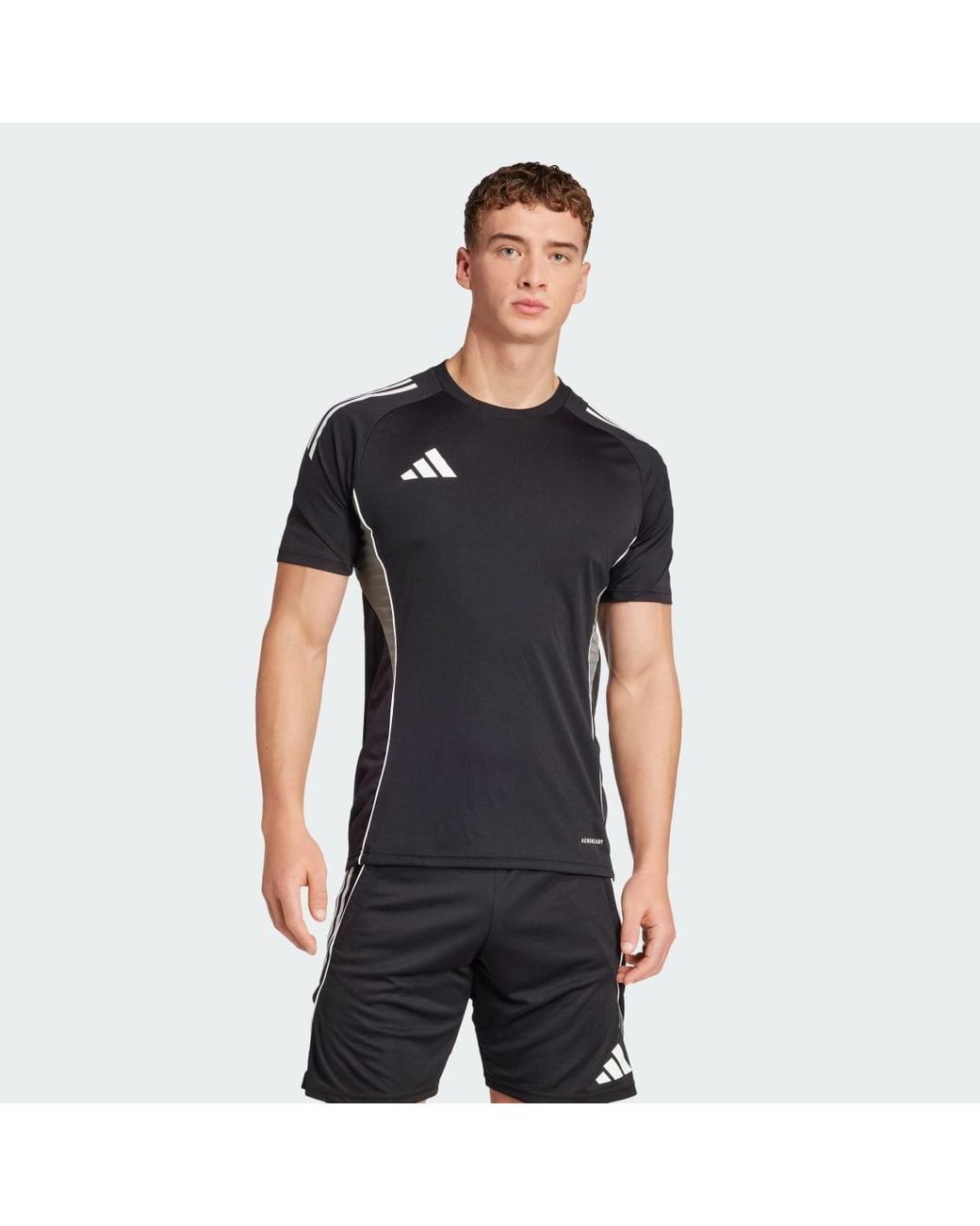 Adidas Black Tiro 25 Competition Training Jersey for men