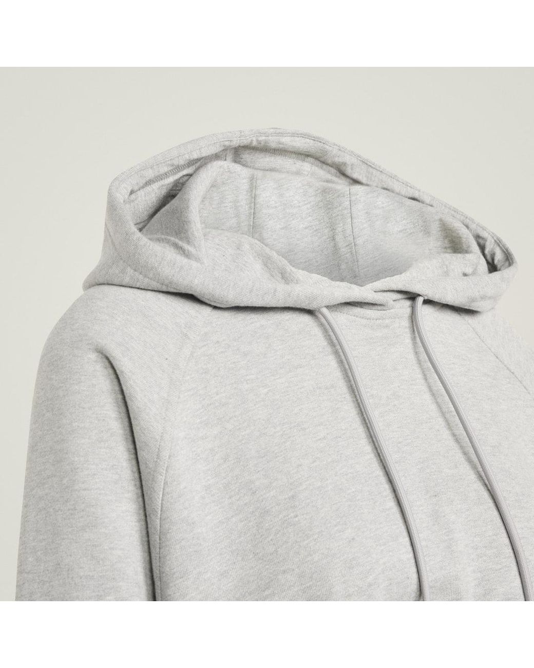 Adidas Gray By Stella Mccartney Cropped Hoodie