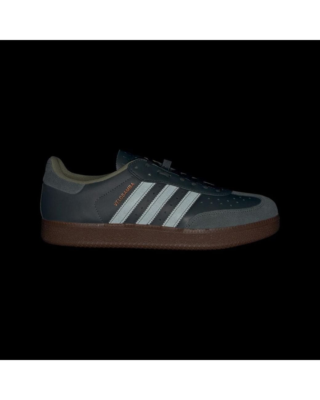 Adidas Green Velosamba Leather Shoes