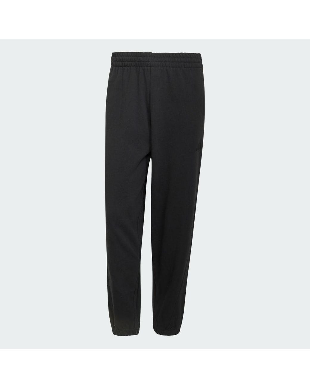 Adidas Blue Kit Small Logo Regular Cuffed Joggers for men