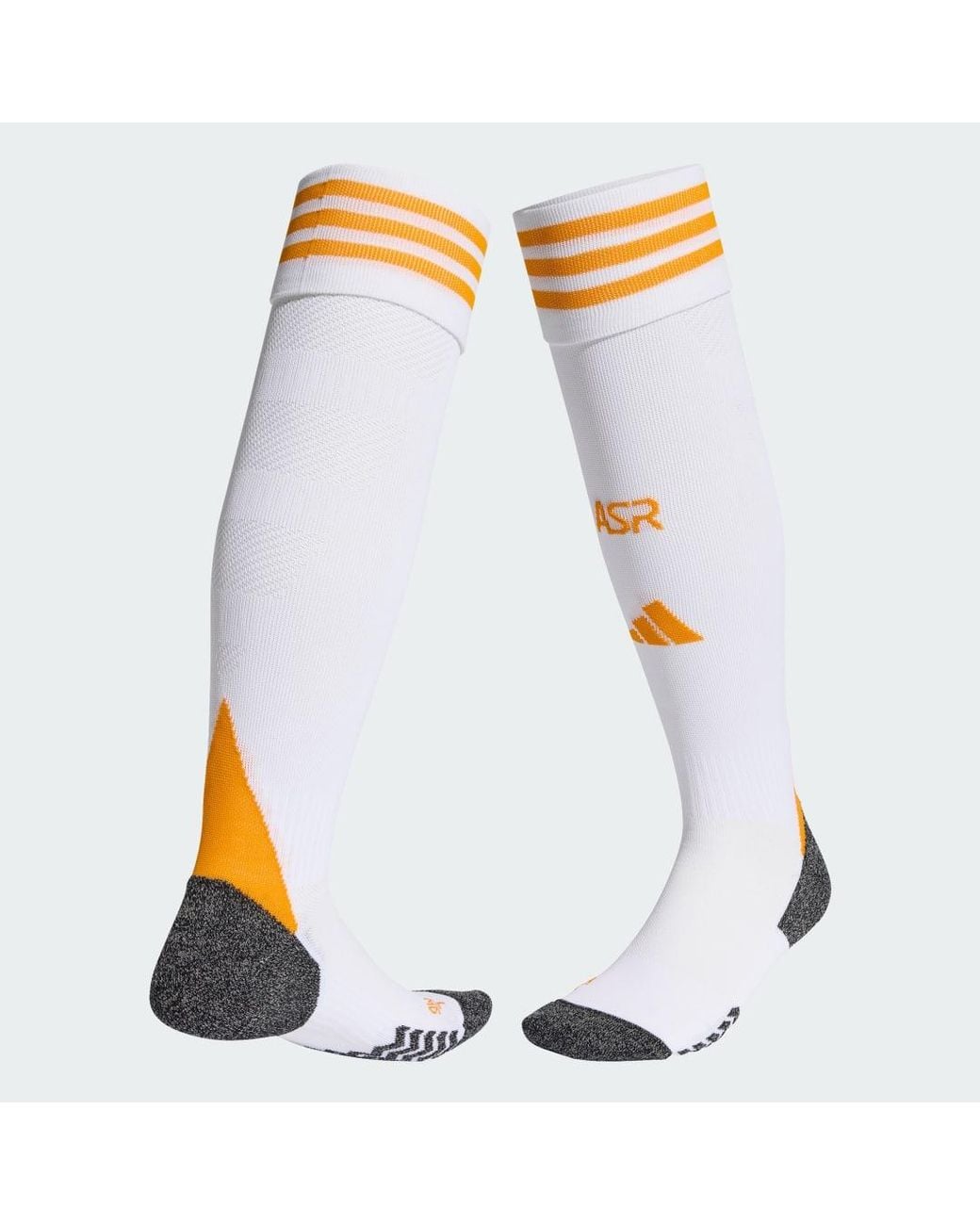 Adidas White As Roma 25/26 Home Socks