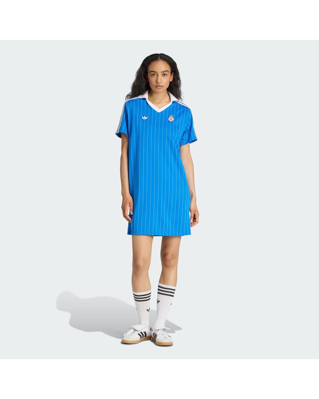 Adidas Blue Real Madrid Terrace Icons Dress