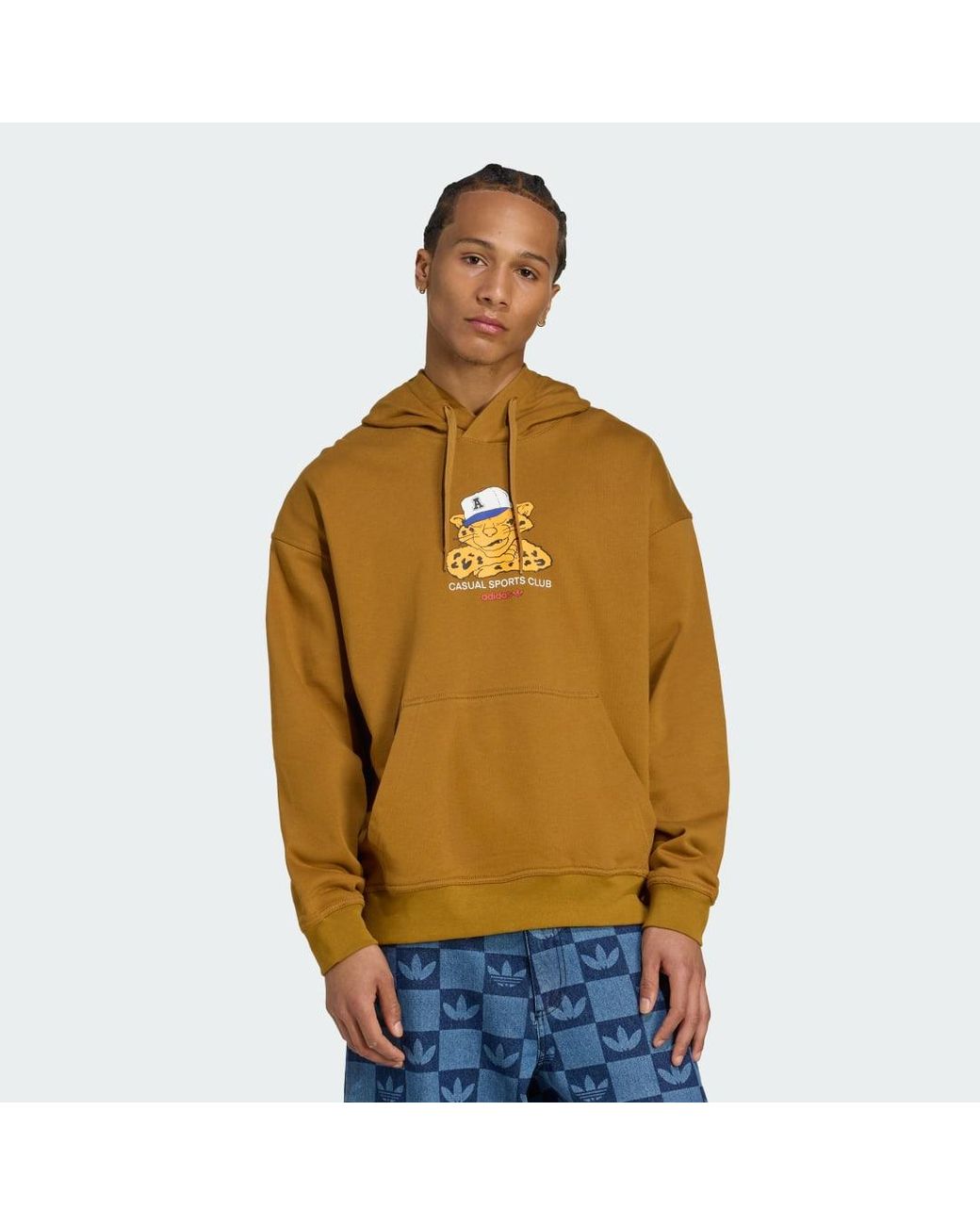 Adidas Metallic Wabash Loose Hoodie for men