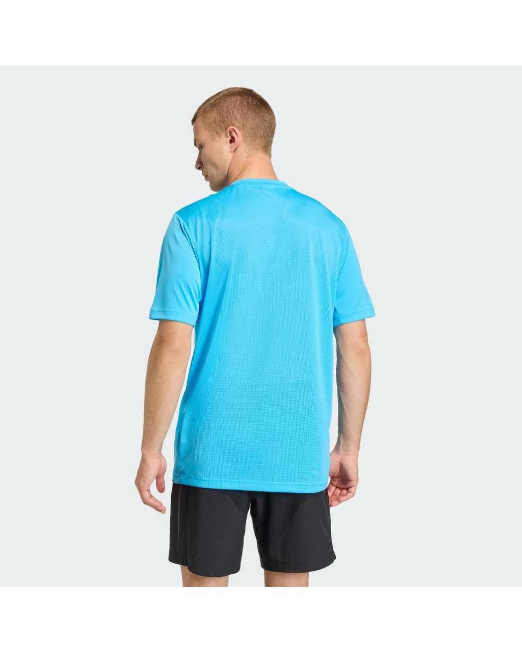 Adidas Originals Blue Tech Apparel T-Shirt for men