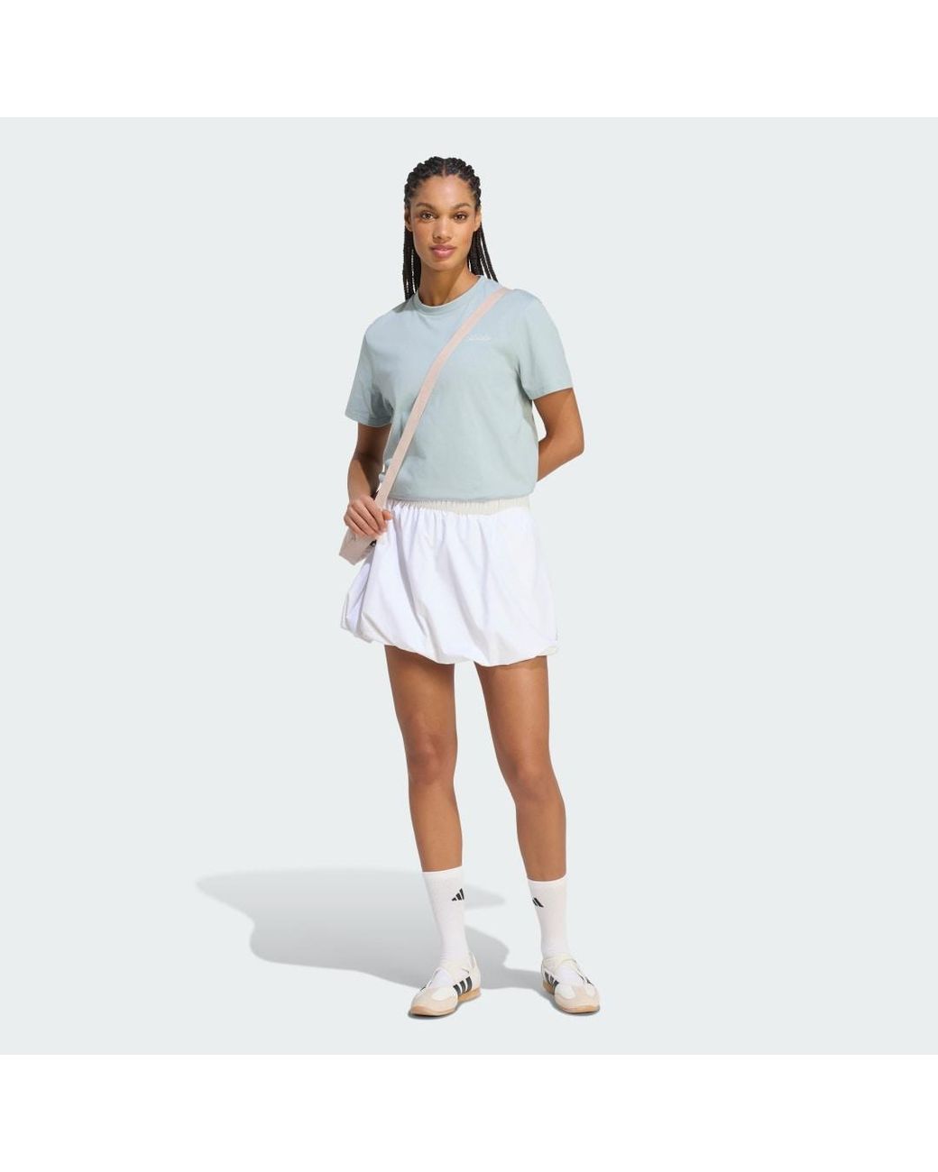 Adidas Blue Food Loose Graphic T-Shirt
