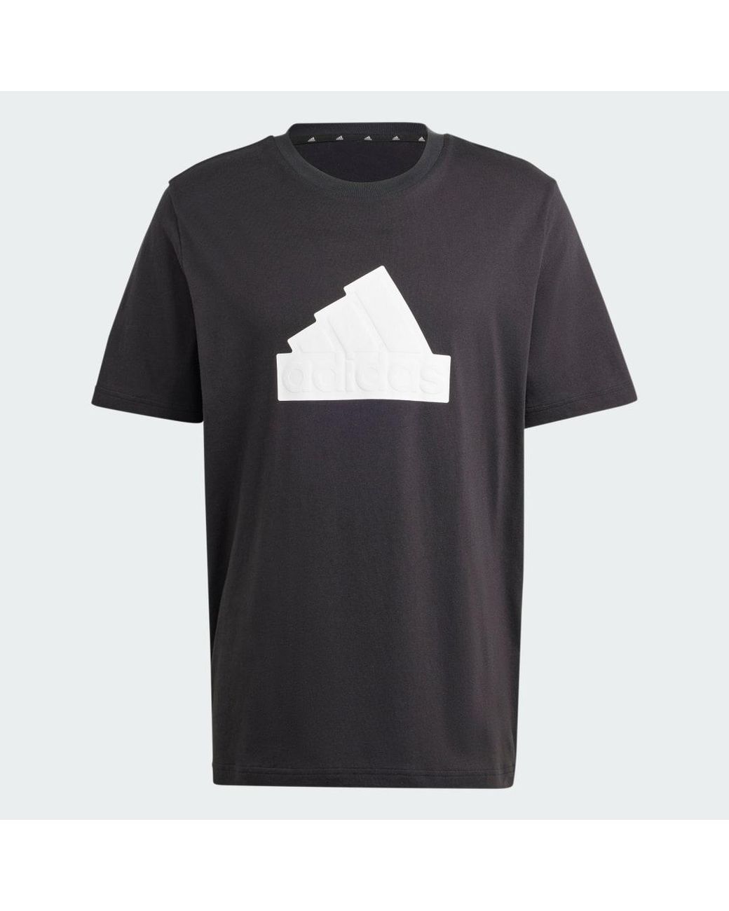 Adidas Black Future Icons Badge Of Sport T-shirt for men