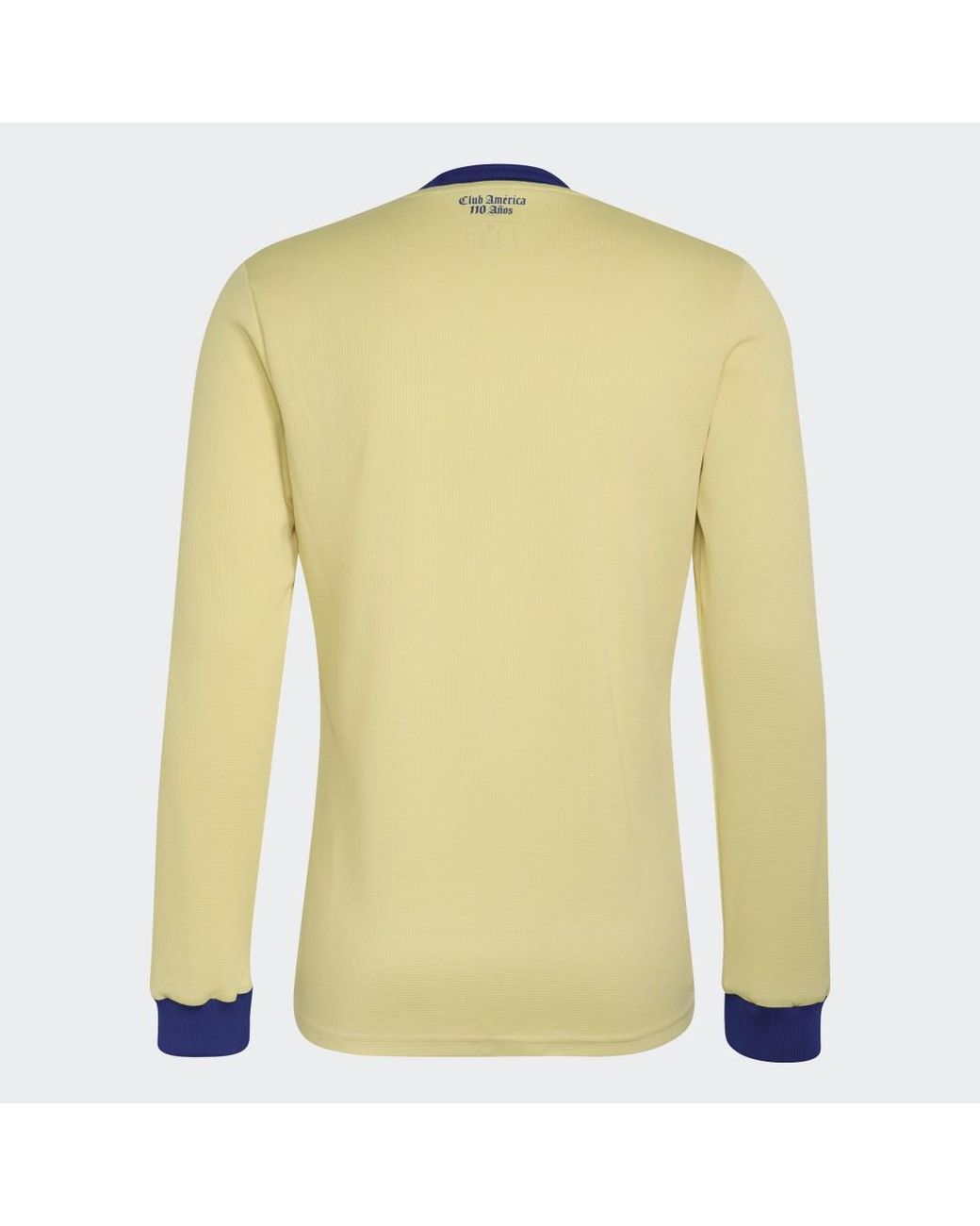Adidas Yellow Club America 26/27 Anniversary Jersey Long Sleeve for men