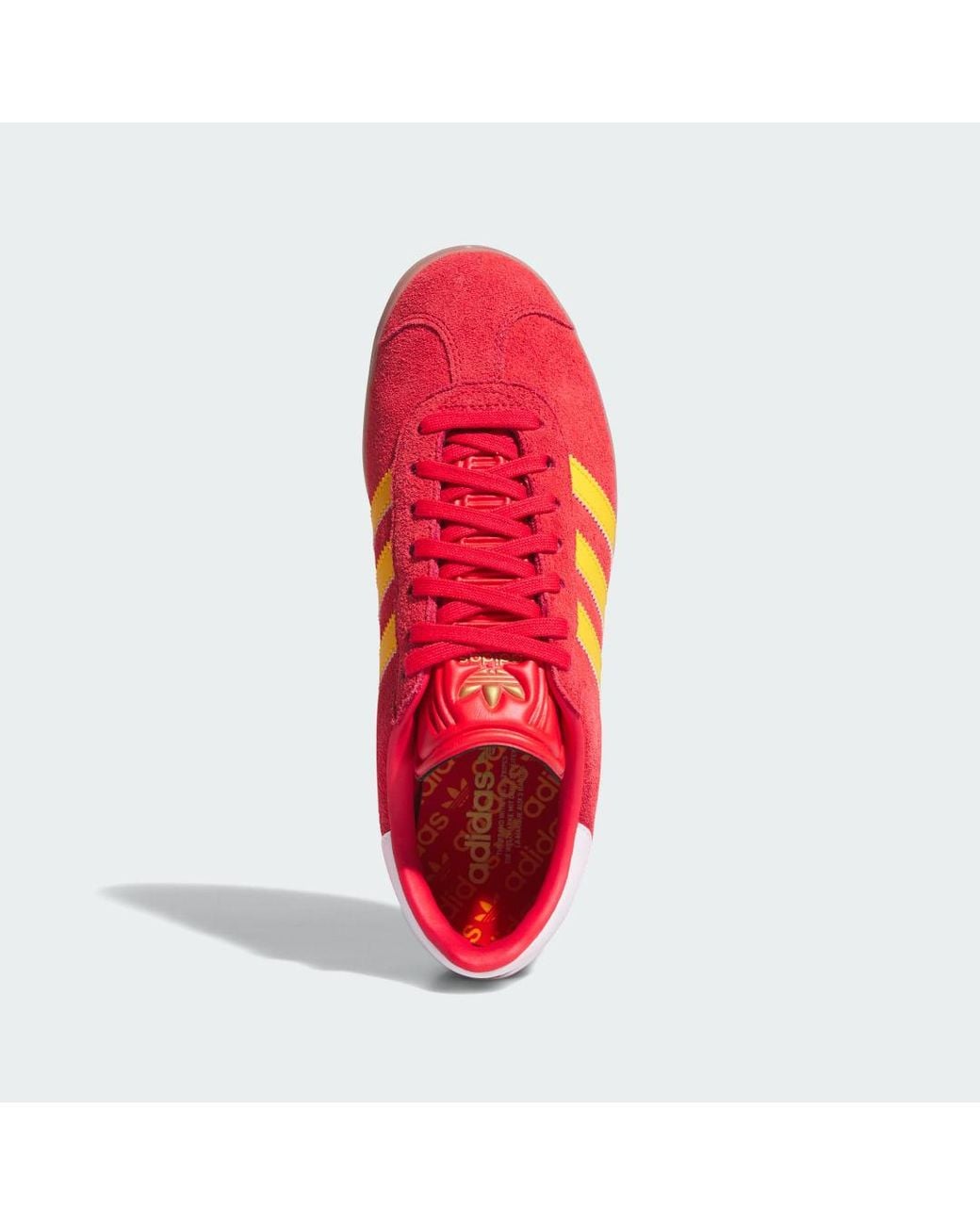 Adidas Red Gazelle Spikeless Golf Shoes
