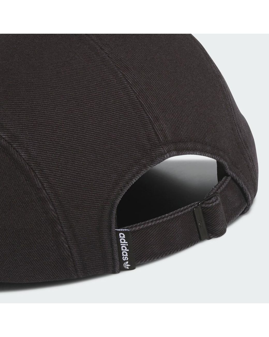 Adidas Black Skateboarding Faded 5-Panel Cap