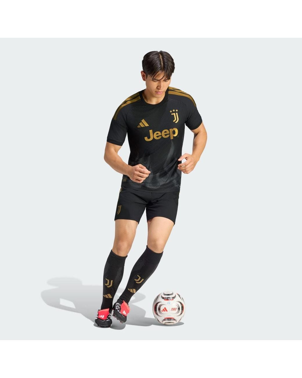 Adidas Black Juventus 26/27 Third Authentic Jersey for men