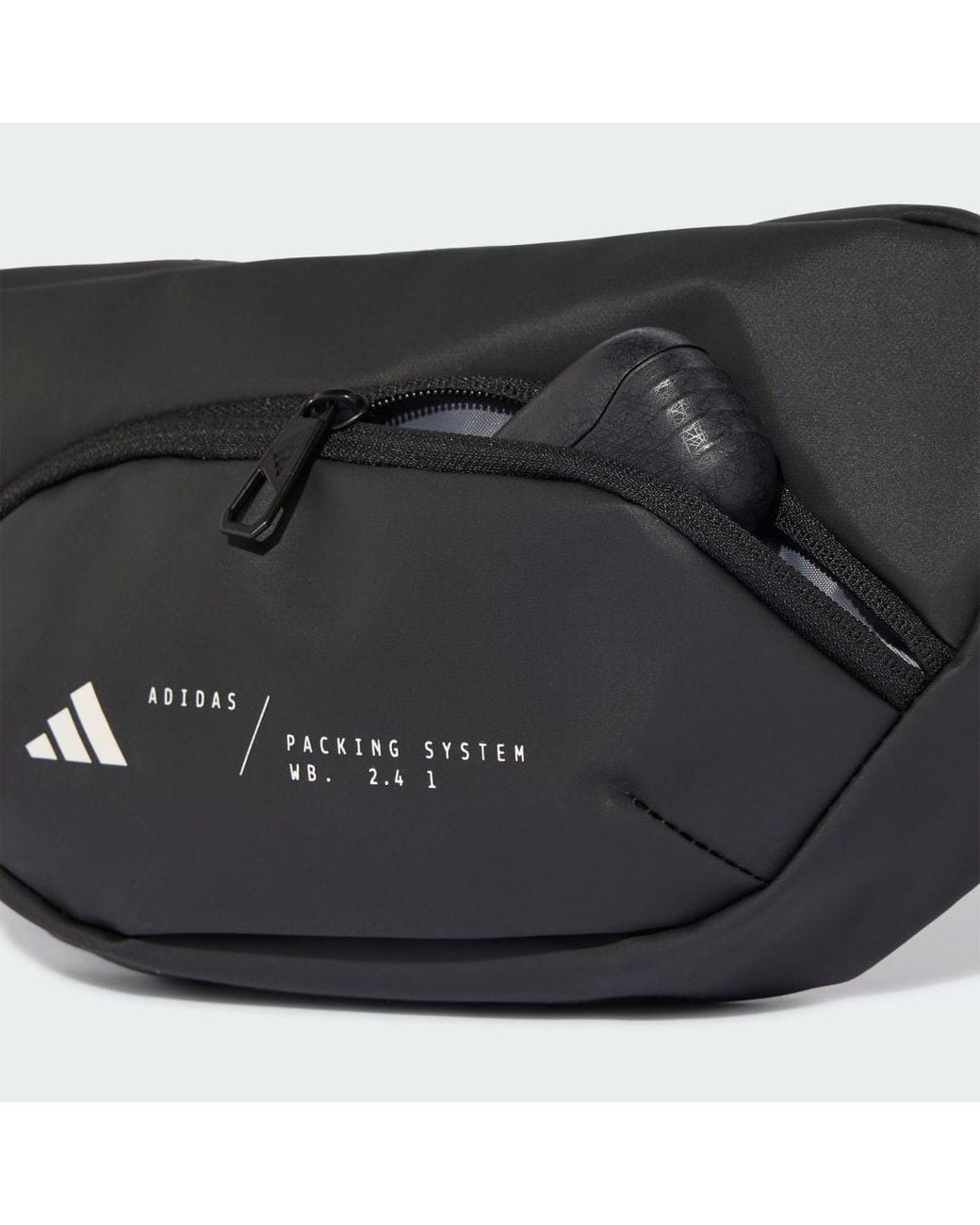 Adidas Black Hybrid Waist Bag