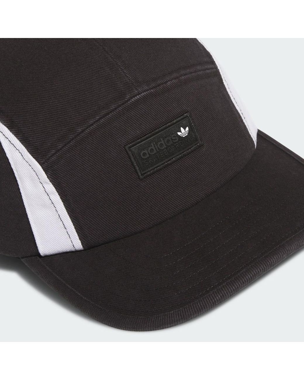 Adidas Black Skateboarding Faded 5-Panel Cap